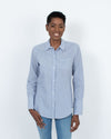 Nili Lotan Clothing Small Patch Pocket Oxford Button Down