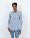Nili Lotan Clothing Small Patch Pocket Oxford Button Down