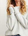 Not Monday Clothing Small "Mila" Crewneck Cashmere Sweater