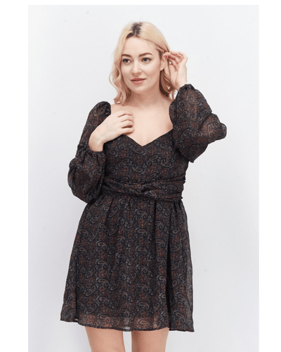 o.p.t Clothing XS OPT Paisley Mini Casual Dress