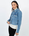 Off-White c/o Virgil Abloh Clothing XS | US 2 I IT 38 Cropped Denim Jacket