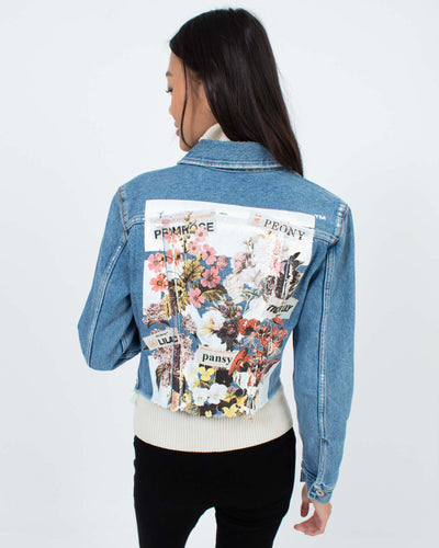 Off-White c/o Virgil Abloh Clothing XS | US 2 I IT 38 Cropped Denim Jacket