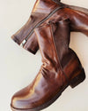 Officine Creative Shoes Medium | 8 Brown Leather Ankle Boots