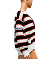Opening Ceremony Clothing XS Distressed Varsity Crew Sweater