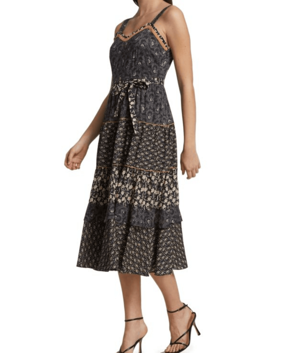 Masala Printed Midi Dress