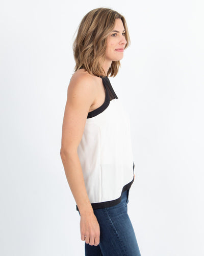 Parker Clothing Small High Neck Blouse