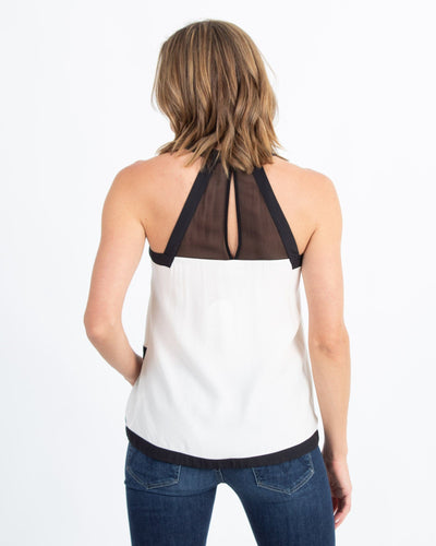 Parker Clothing Small High Neck Blouse