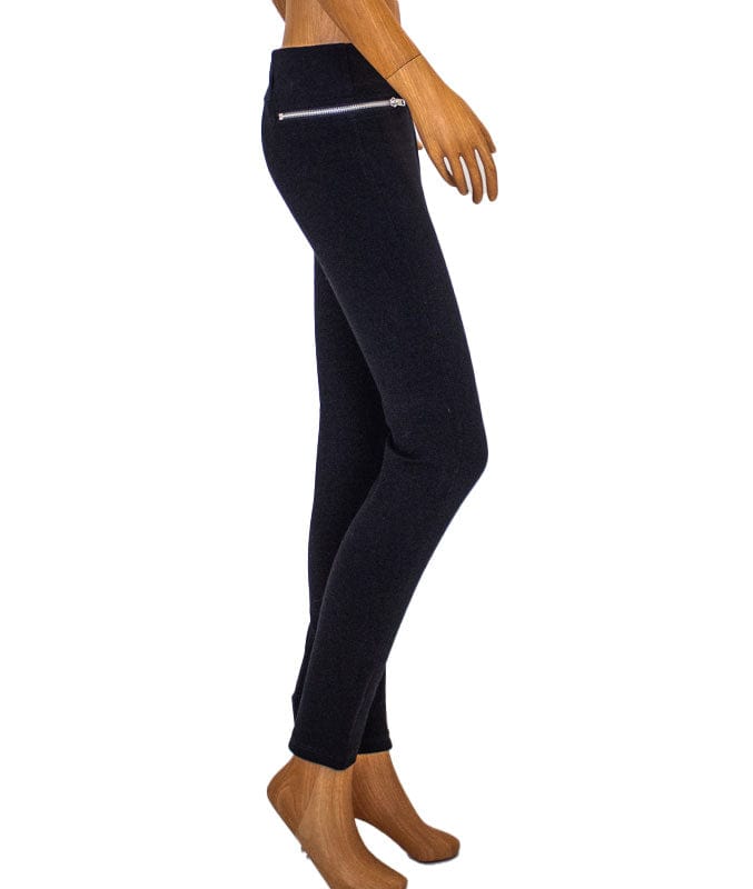 Parker Clothing XS | US 0 Black Mid-Rise Trouser Leggings