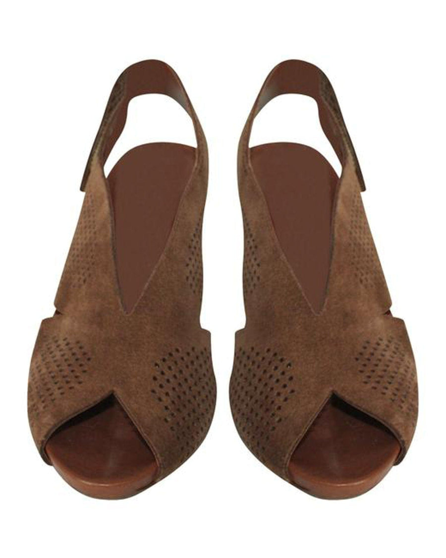 Pedro Garcia Shoes Medium | 8.5 Brown Suede Heels