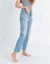 Point Sur Clothing XS | US 25 High-Rise Light Wash Wide Leg Jeans