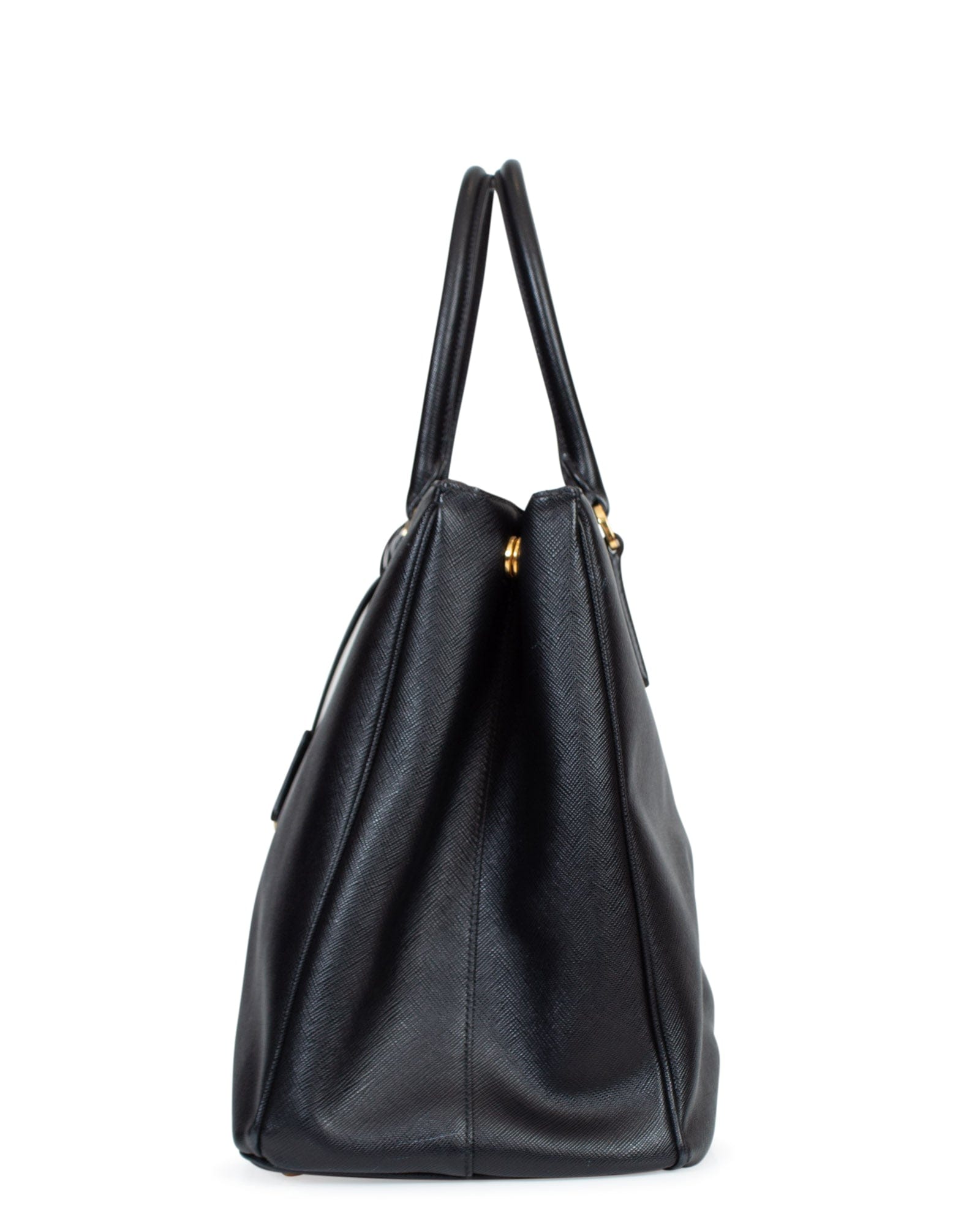 Prada - Galleria Large Saffiano Leather Tote Nero