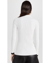 Proenza Schouler Clothing XS Off White Label Pointed Collar Cardigan