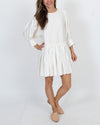 R.G. KANE Clothing Small White Linen Dress