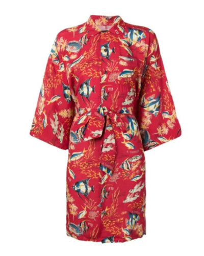 R13 Clothing Small "Hawaiian Kimono" Dress