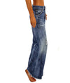 R13 Clothing Small | US 27 Distressed Wide Leg Jeans