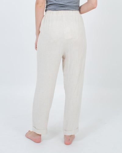 Rachel Pally Clothing Small Cropped Linen Pants