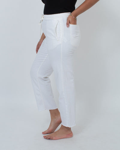 Rag & Bone Clothing Large Cotton Drawstring Pants