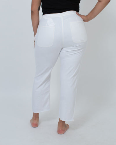 Rag & Bone Clothing Large Cotton Drawstring Pants