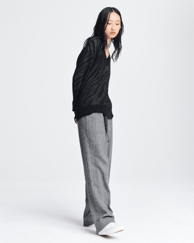 Rag & Bone Clothing Large Germain Alpaca V-Neck