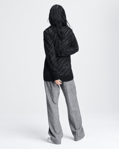 Rag & Bone Clothing Large Germain Alpaca V-Neck