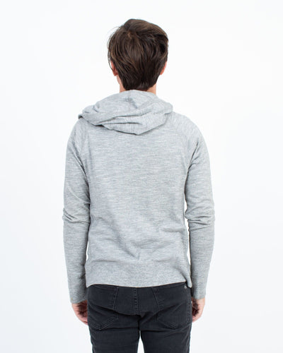 Rag & Bone Clothing Medium Heather Grey Zip Hoodie