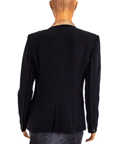 Rag & Bone Clothing Medium | US 8 Gold Collar Tuxedo Jacket