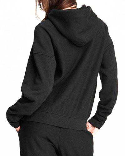 Rag & Bone Clothing Small Rag & Bone Black City Hoodie