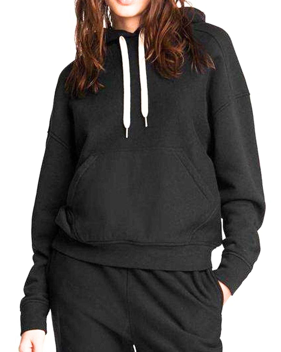 Rag & Bone Clothing Small Rag & Bone Black City Hoodie