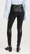 Rag & Bone Clothing XS | 24 "Nina" Coated Black Jean