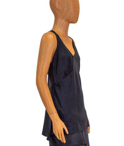 Rag & Bone Clothing XS | US 0 Black Silk Tank