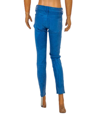Rag & Bone/ JEAN Clothing XS | US 24 Blue Lambskin Pants