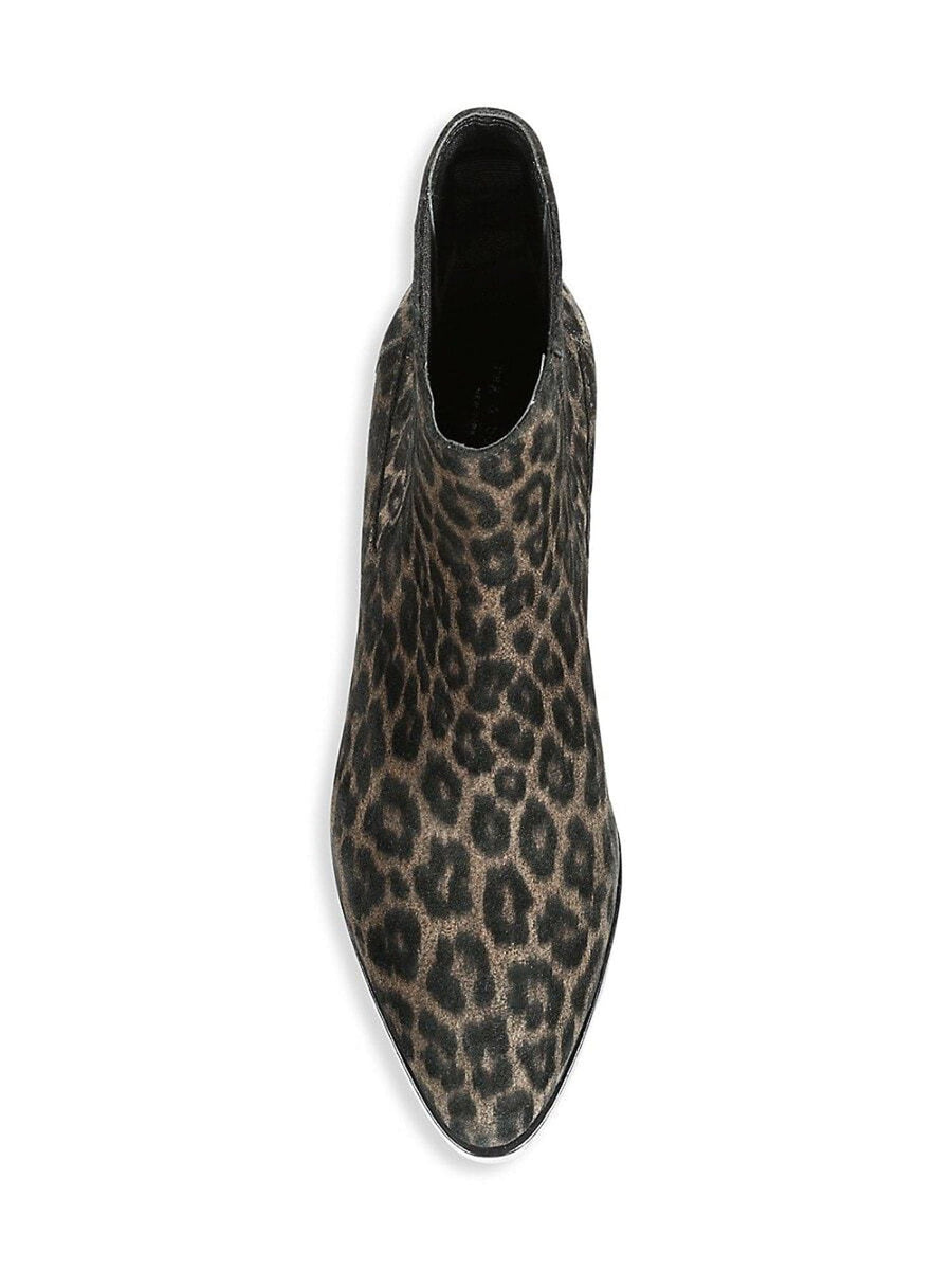 Rag & Bone Shoes Medium | 8.5 "Rover" Cheetah-Print Suede Boots