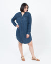 Rails Clothing Large Denim Button Down Dress