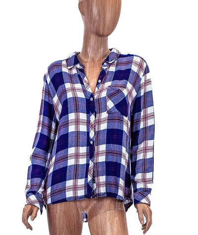 Rails Clothing Large Flannel Front Pocket Button Down