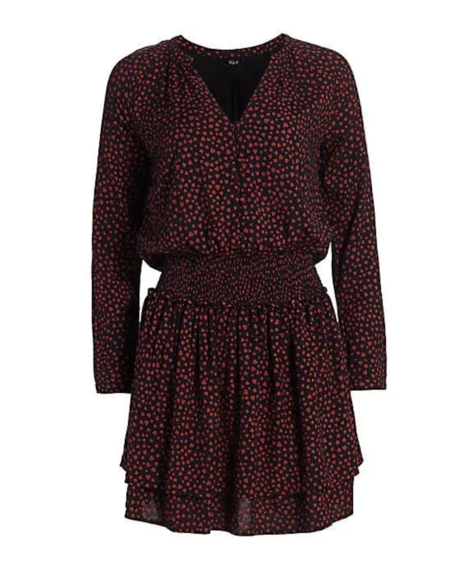 Rails Clothing Large Heart Print Dress