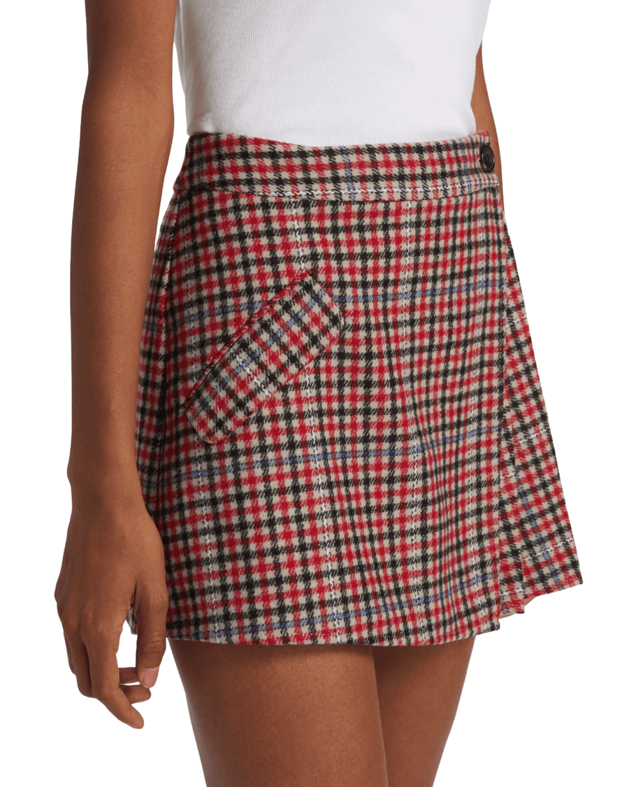 Rails Clothing Medium | US 6 Adriana Plaid Pleated Miniskirt