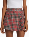 Rails Clothing Medium | US 6 Adriana Plaid Pleated Miniskirt