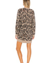 Rails Clothing Small "Oslo" Leopard Cardigan Dress