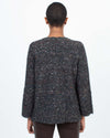 Raquel Allegra Clothing Medium Tie Front Knit Cardigan