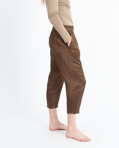 Raquel Allegra Clothing Small Cropped Straight Leg Pants