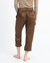 Raquel Allegra Clothing Small Cropped Straight Leg Pants