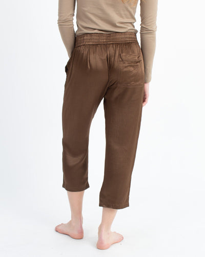 Raquel Allegra Clothing Small Cropped Straight Leg Pants