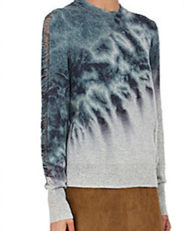 Distressed Dyed Sweater - The Revury