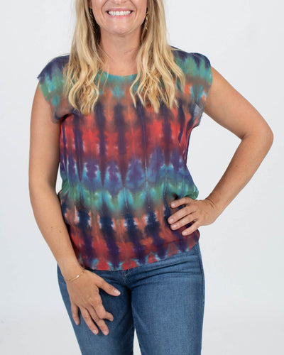 Raquel Allegra Clothing XS Rainbow Muscle Tank