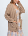 Raquel Allegra Clothing XS "Relaxed Boyfriend" Knit Cardigan