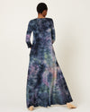 Raquel Allegra Clothing XS | US 0 Drama Maxi Dress in Nebula Tie Dye