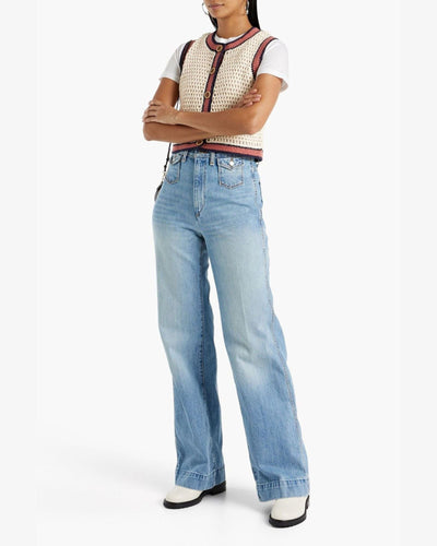 RE/DONE Clothing Medium | US 29 "70's Pocket Wide Leg" Jeans