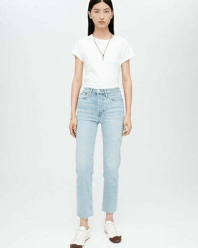 RE/DONE Clothing XS | 25 Comfort Stretch High Rise Stove Pipe