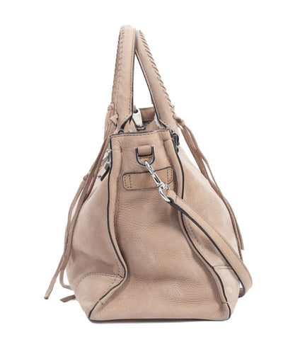 Rebecca Minkoff Bags One Size "Regan" Suede Satchel Tote