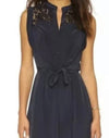 Rebecca Taylor Clothing Medium | 6 Front Tie Black Dress